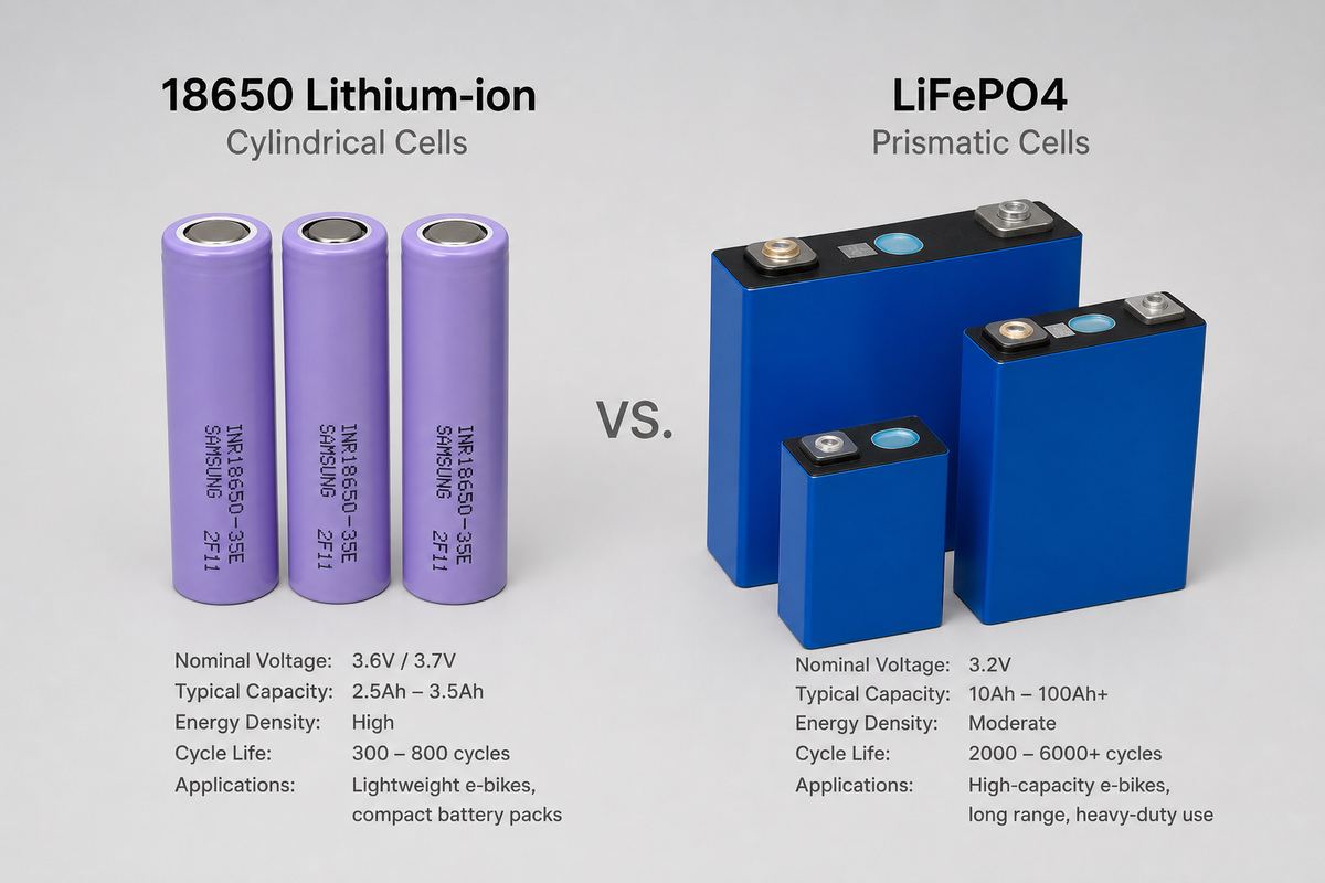 مقایسه Li-ion و LiFePO4
